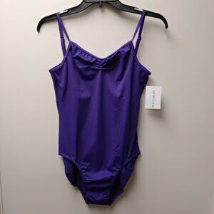 New Weissman adjustable strap leotard child medium